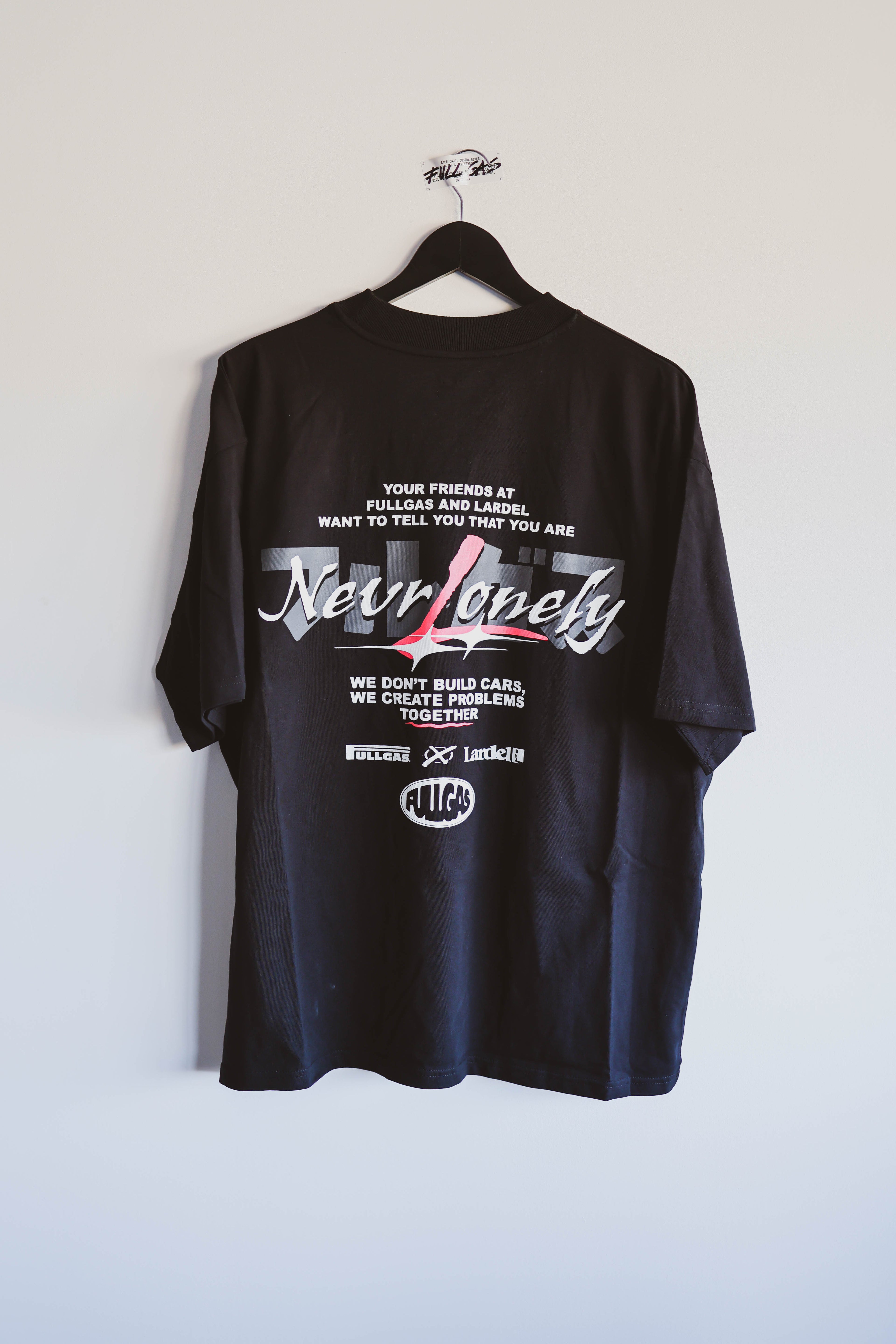 CAMISETA NEVR LONELY - FULLGAS X LARDEL