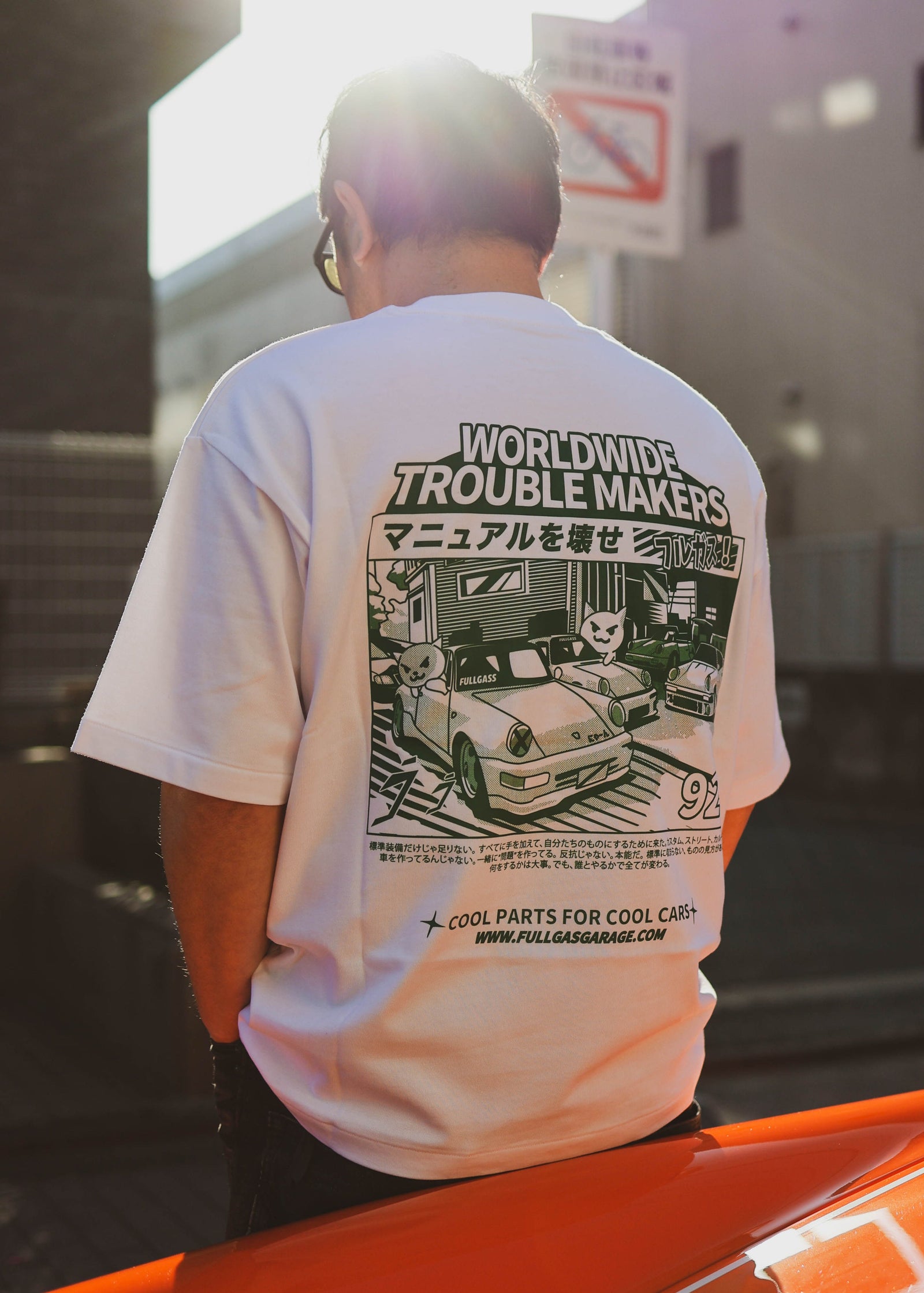 CAMISETA TROUBLE MAKERS - FULL GAS
