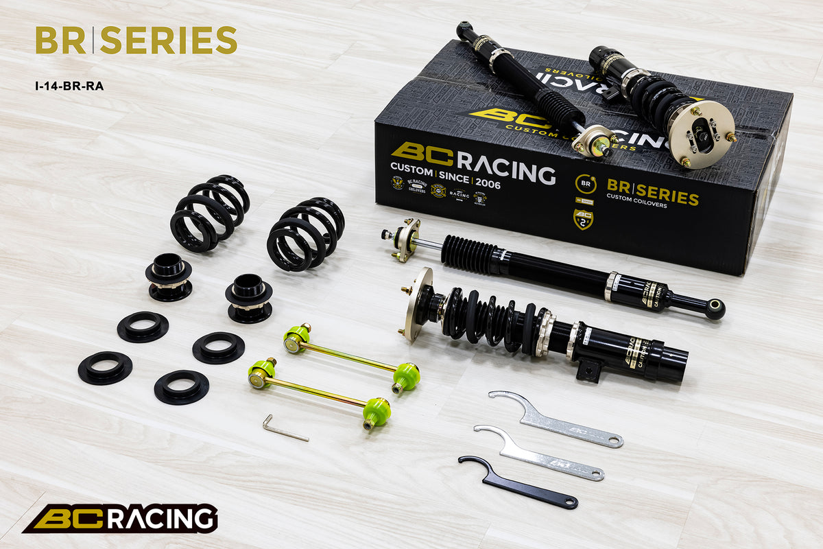 Suspensión BC Racing BMW M3 E46: muelle trasero separado