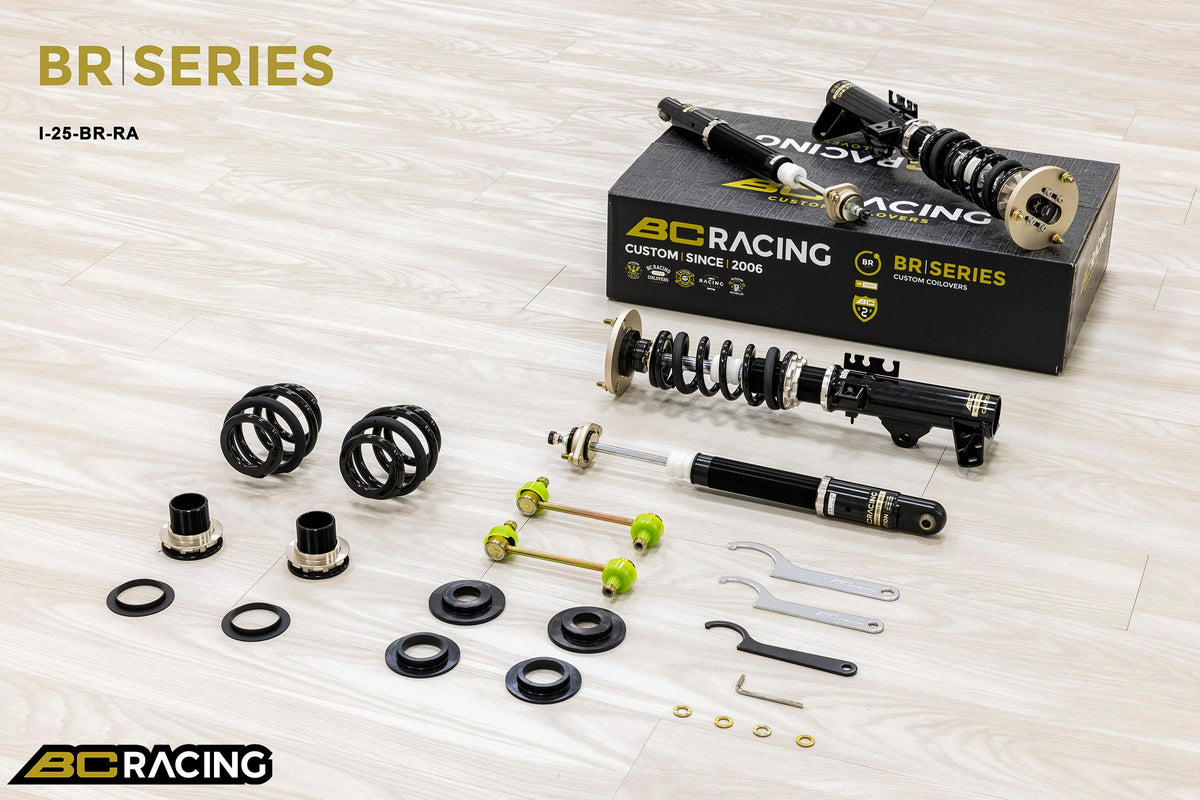 Foto orientativa: kit BC Racing con muelle trasero separado