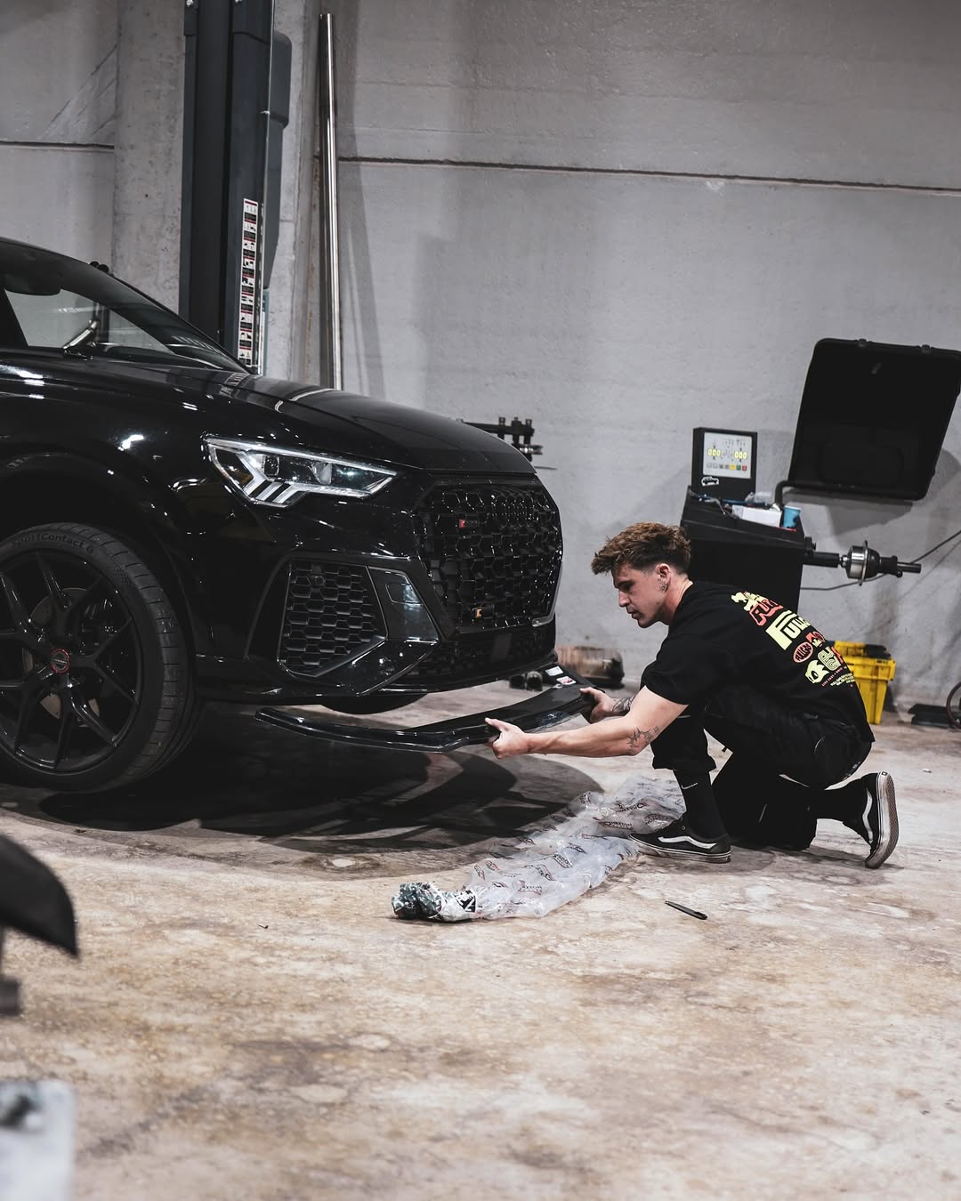 Montaje de piezas Audi Rs Q3