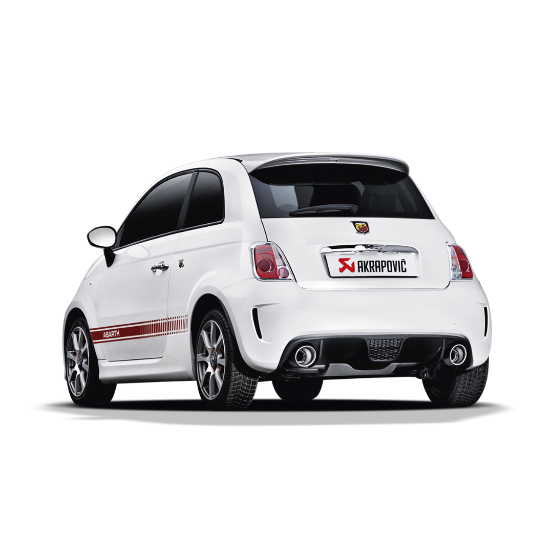 Escape Akrapovic Slip-On Line Acero Inoxidable Abarth 595 / 595C Pista / Competizione (312)
