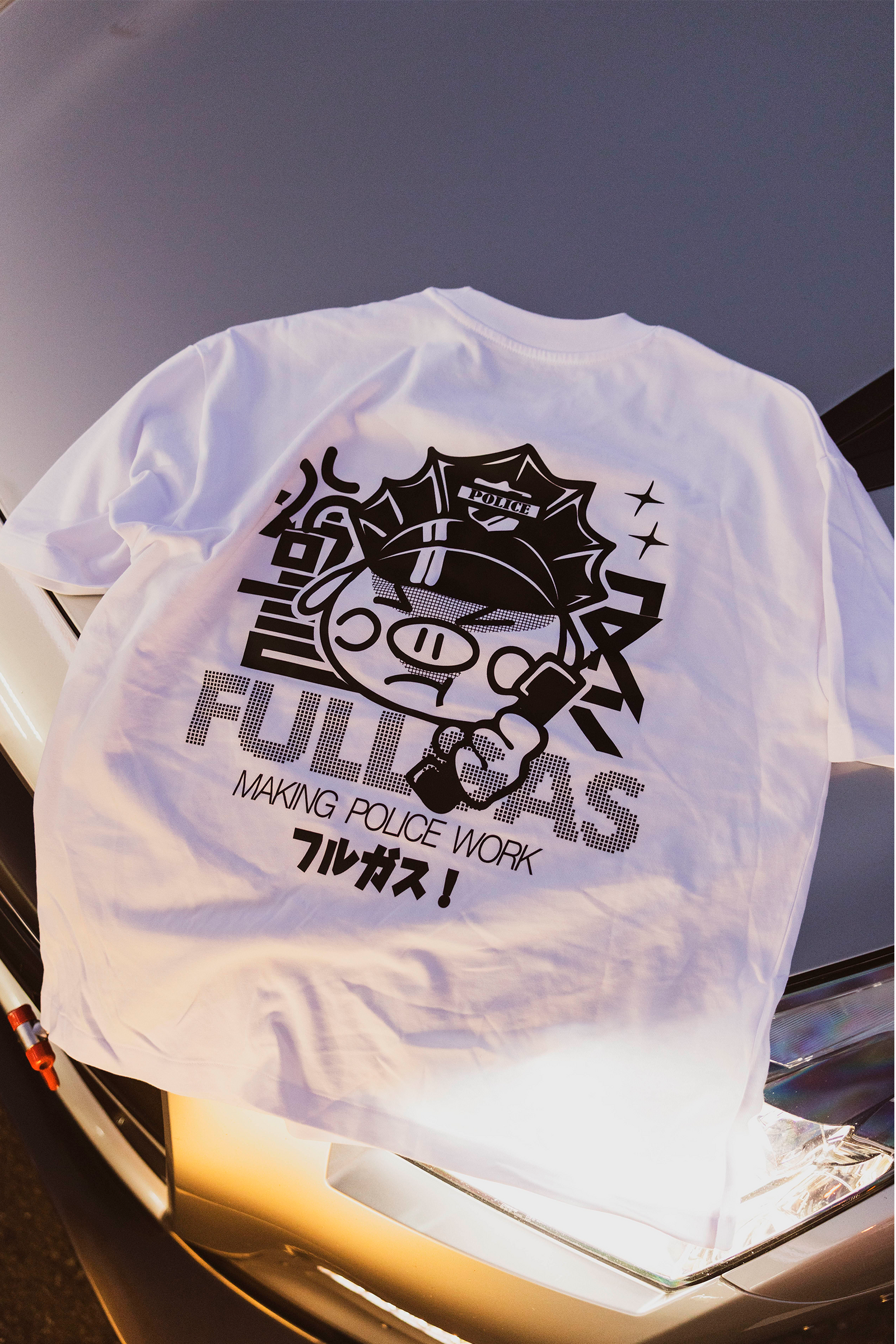 CAMISETA MAKING POLICE WORK - FULL GAS