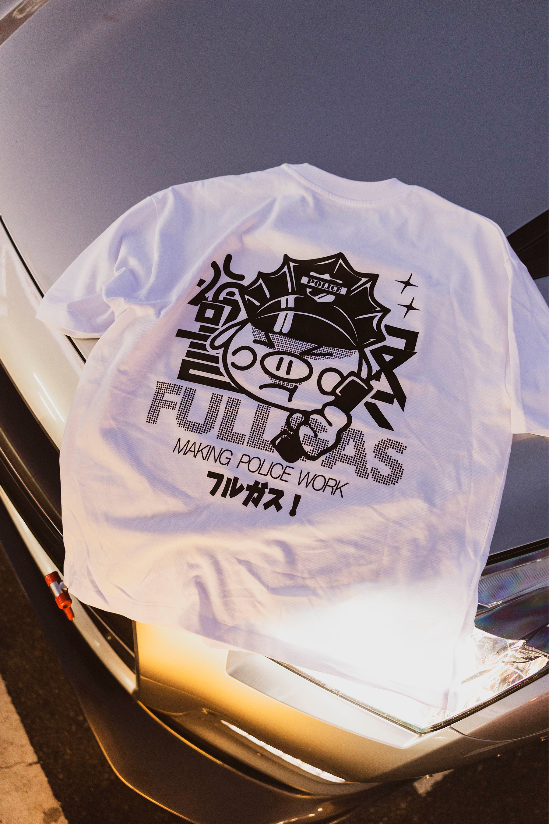 CAMISETA MAKING POLICE WORK