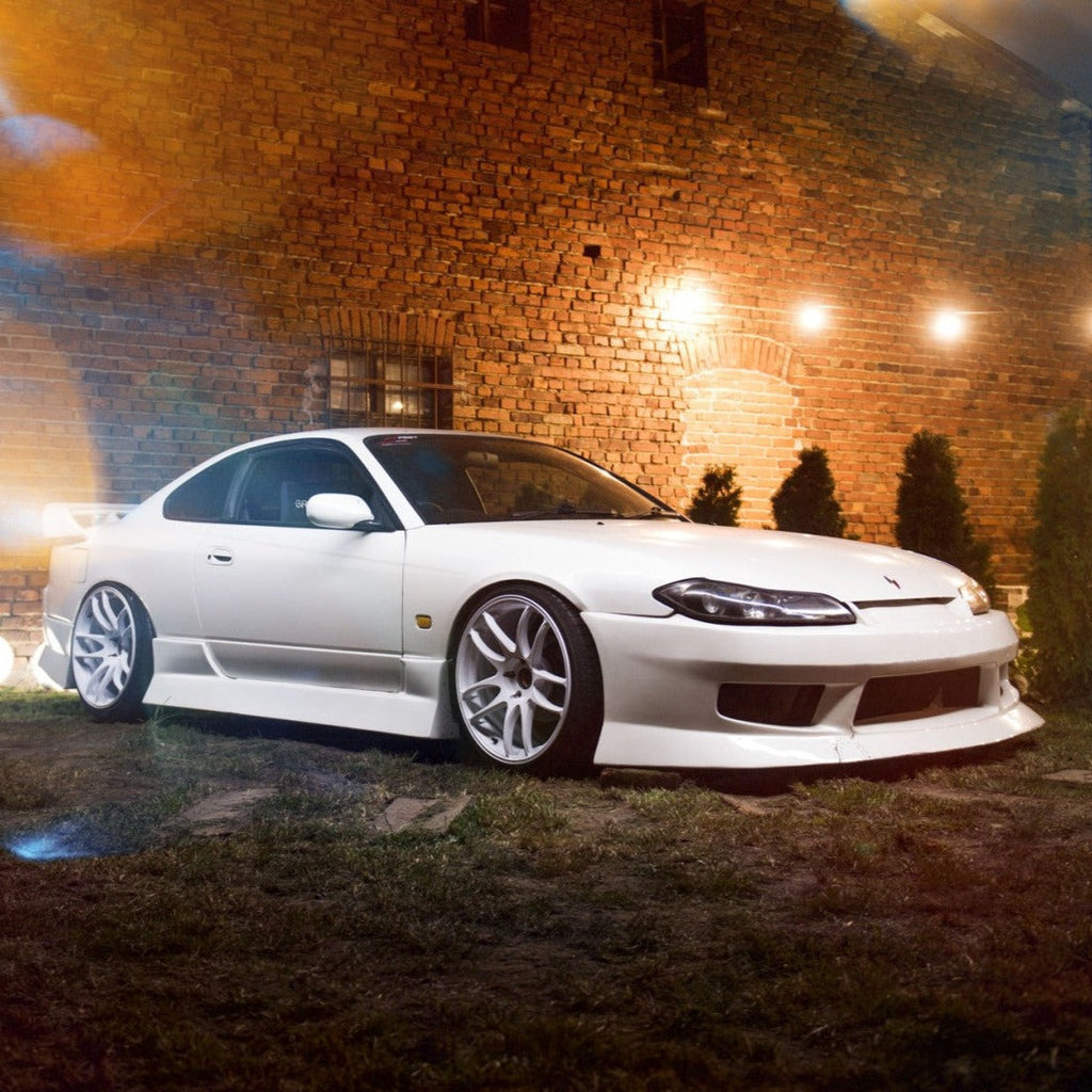 JAPAN RACING JR29 WHITE WHEELS