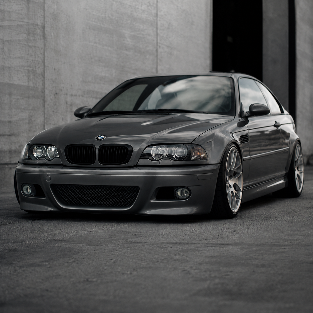 Front Bumper Look M3 BMW 3 Series E46 with Fogs