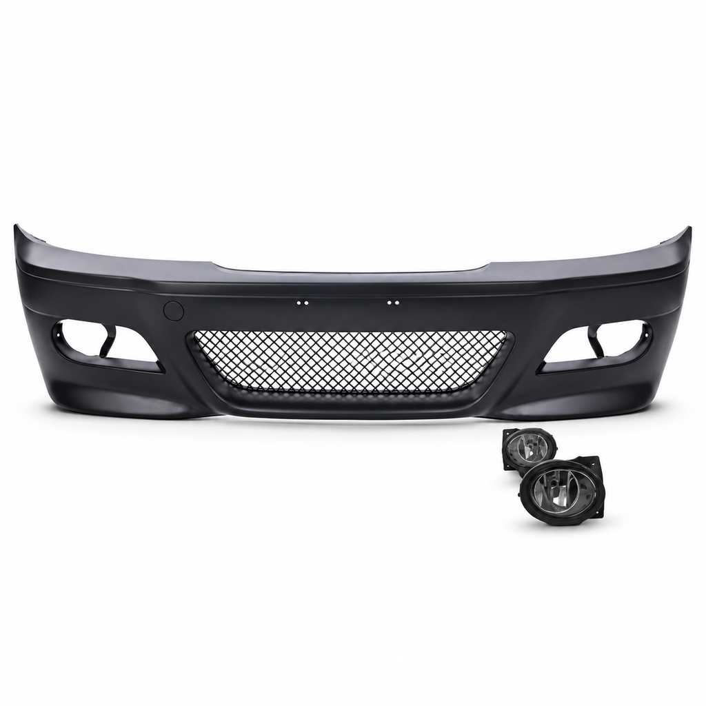 Front Bumper Look M3 BMW 3 Series E46 with Fogs