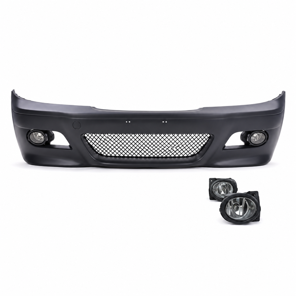 Front Bumper Look M3 BMW 3 Series E46 with Fogs