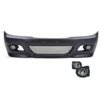 Front Bumper Look M3 BMW 3 Series E46 with Fogs
