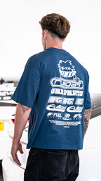 CAMISETA CAR PARTS BLUE - FULL GAS