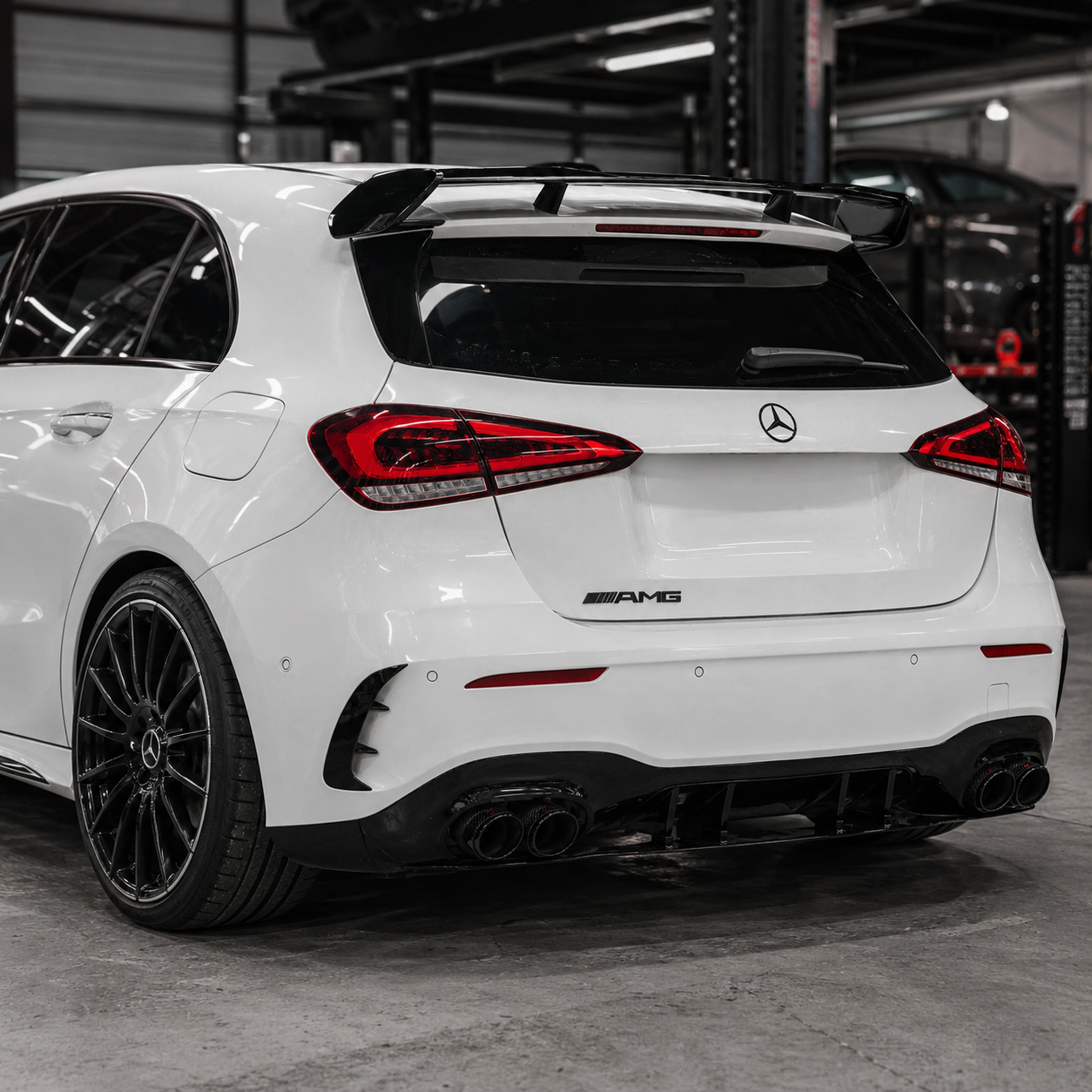 DOUBLE DIFFUSER MERCEDES-BENZ A-CLASS A45 STYLE