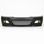 Front Bumper Look M3 BMW 3 Series E46 with yellow fog lights