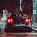 PARACHOQUES TRASERO + DIFUSOR TRASERO ESTILO GT500 (MUSTANG 18-21, GT, ECOBOOST) - FULL GAS