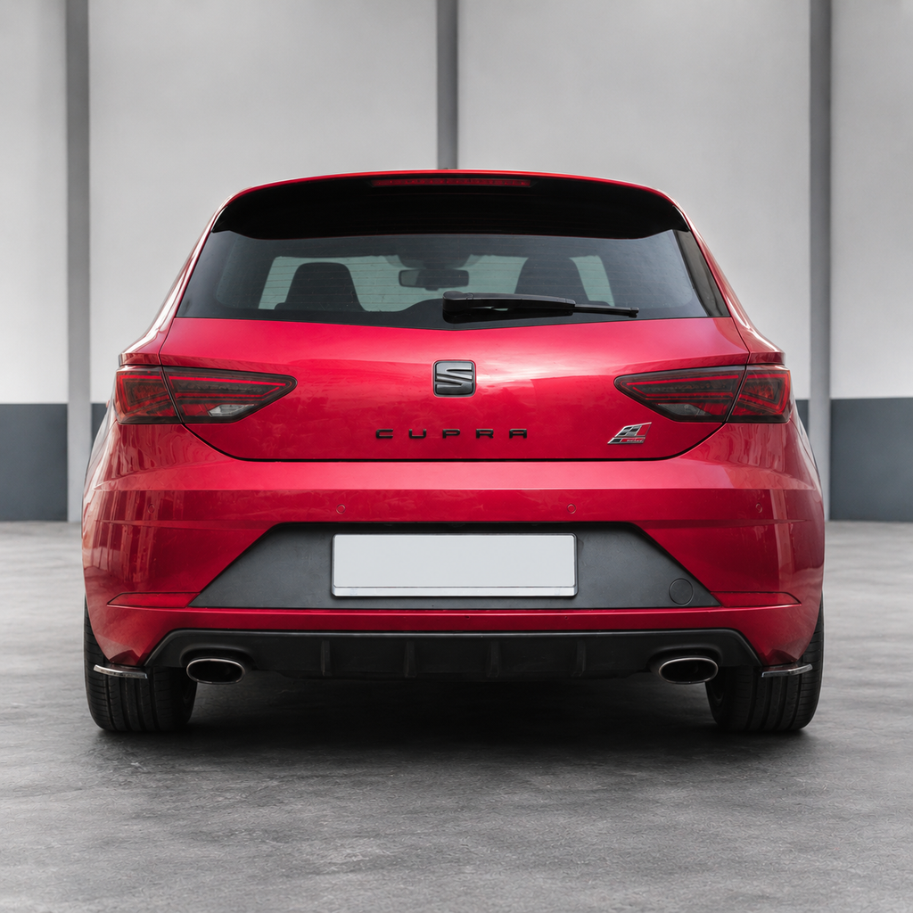 Maxton V2 Rear Side Skirts Seat Leon Cupra Mk3 Facelift Hatchback