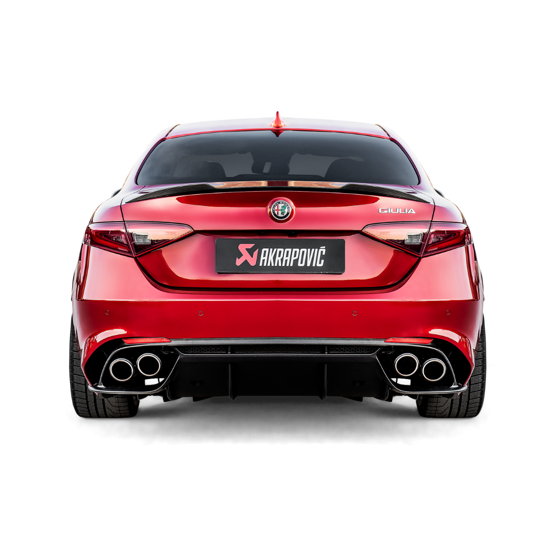 Escape Akrapovic Slip-On Line Titanio Alfa Romeo Giulia Quadrifoglio (952)
