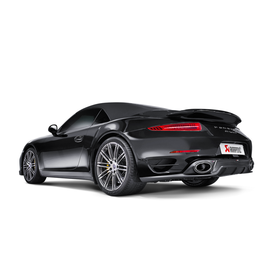 Escape Akrapovic Slip-On Line Titanio Porsche 911 Turbo / Turbo S (991)
