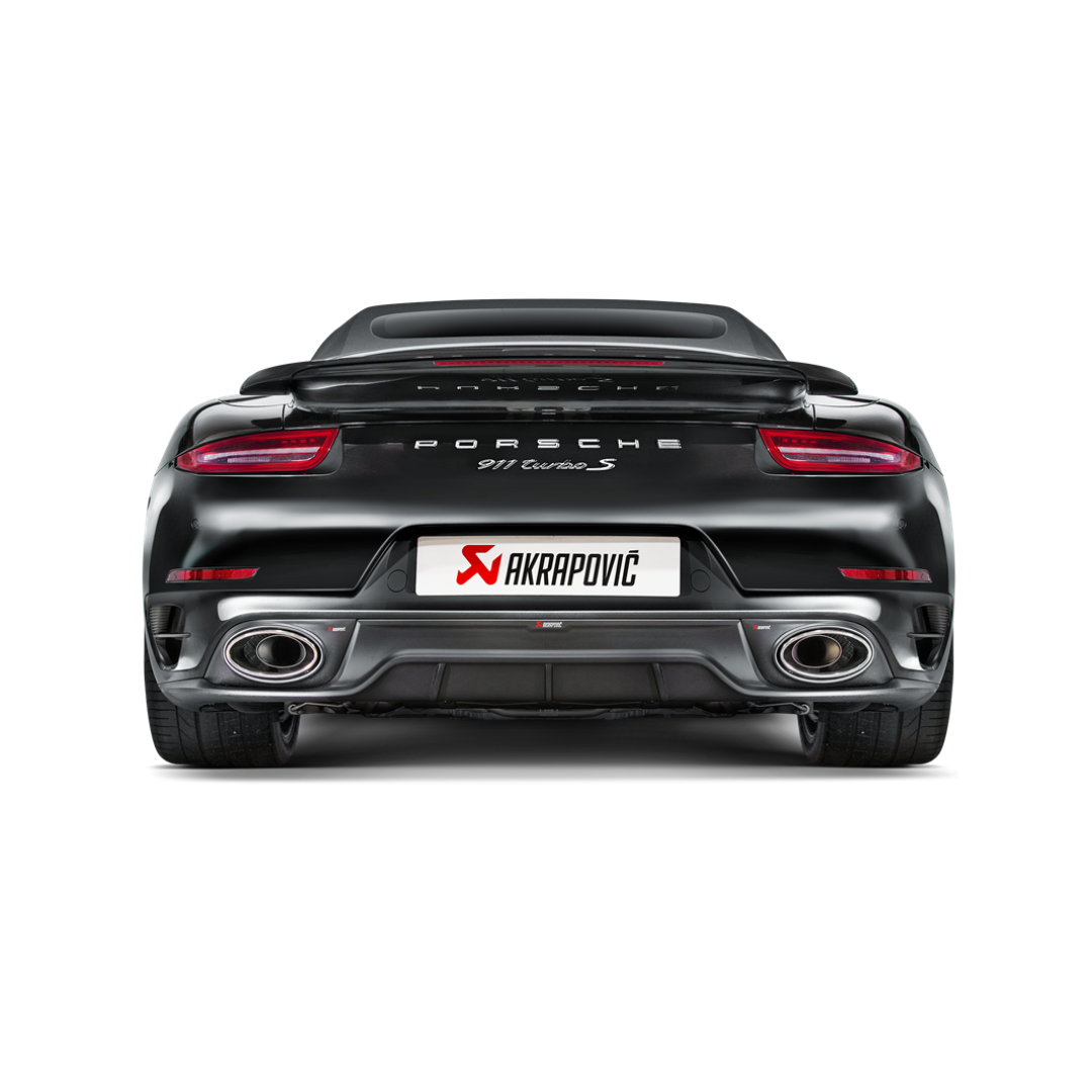Escape Akrapovic Slip-On Line Titanio Porsche 911 Turbo / Turbo S (991)