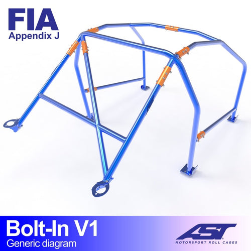 ARCO DE SEGURIDAD SEAT IBIZA (6K) 3-DOORS HATCHBACK BOLT IN V1 CON INSTALACION - FULL GAS
