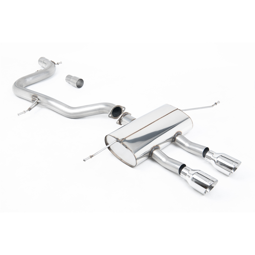 Escape Milltek Cat-Back Seat León Cupra R 2.0 TSI 265 CV (1P) – Sin Resonador