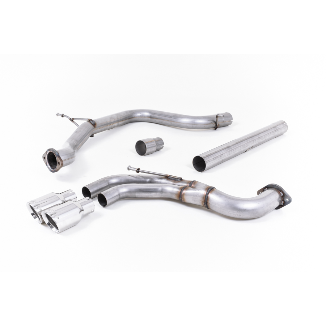 Escape Milltek Cat-Back Seat León FR 2.0 TDI 184 CV 3 y 5 Puertas (5F) – Sin Resonador