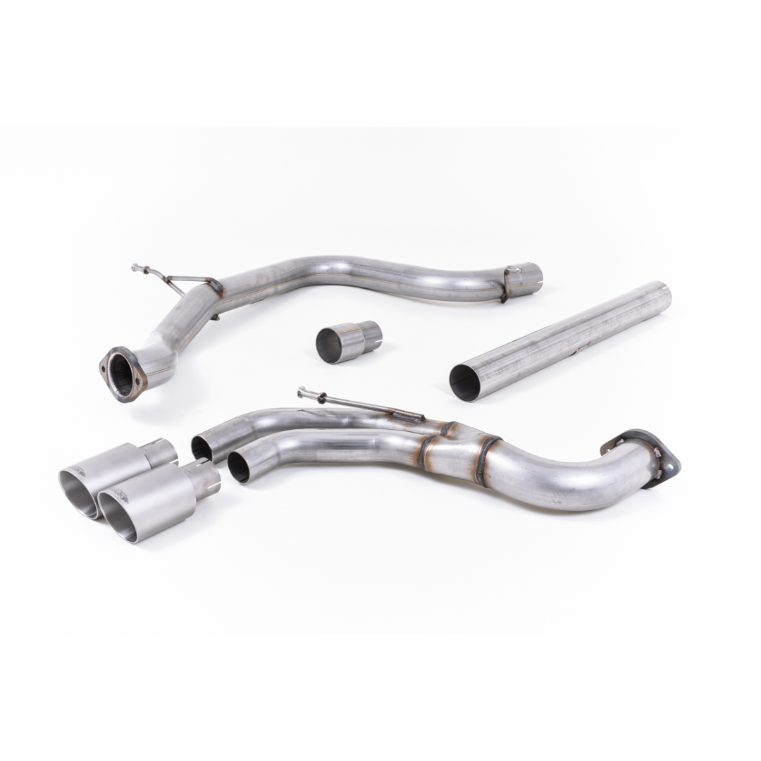 Escape Milltek Cat-Back Seat León FR 2.0 TDI 184 CV 3 y 5 Puertas (5F) – Sin Resonador