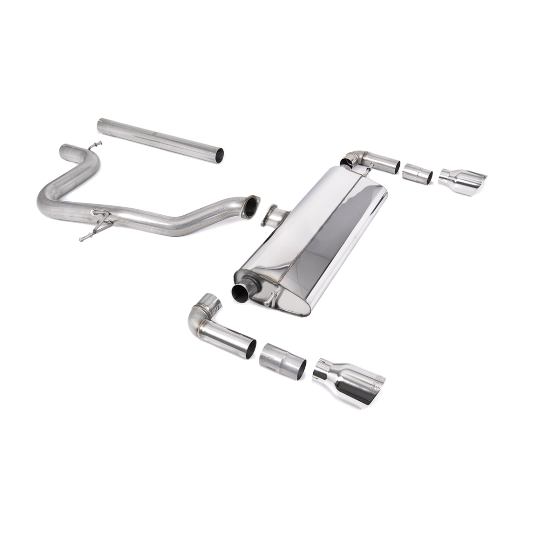 Escape Milltek Cat-Back Seat León Cupra R 310 CV (5F) – Sin Resonador