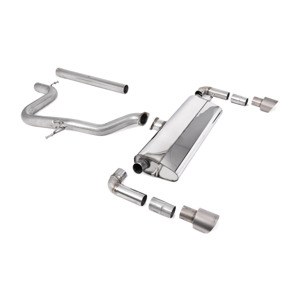 Escape Milltek Cat-Back Seat León Cupra R 310 CV (5F) – Sin Resonador