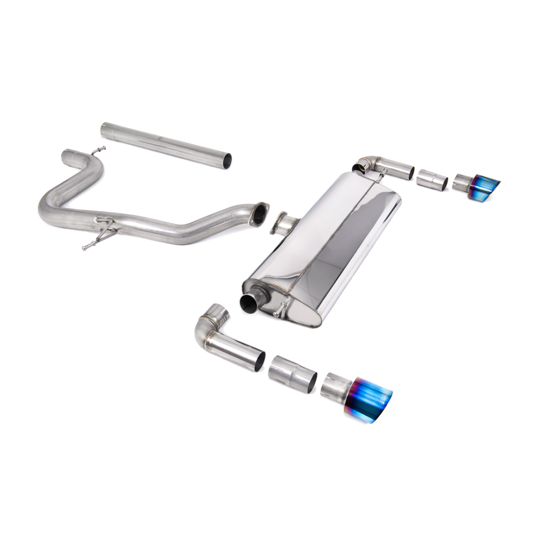 Escape Milltek Cat-Back Seat León Cupra R 310 CV (5F) – Sin Resonador