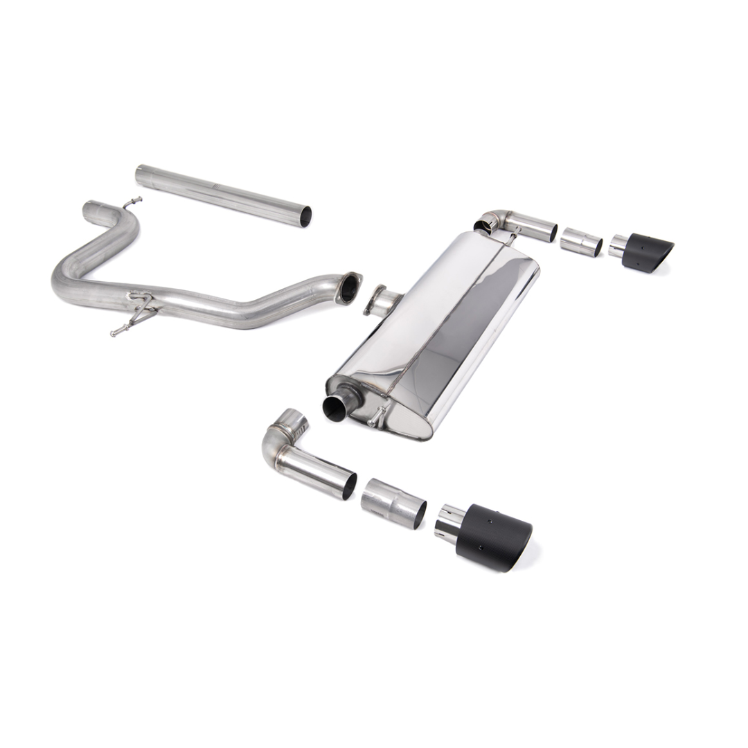 Escape Milltek Cat-Back Seat León Cupra R 310 CV (5F) – Sin Resonador