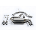 Escape Milltek Cat-Back Seat León Cupra 2.0 TFSI 240 CV (1P) – Sin Resonador