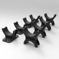 Soportes para botellas de suspensión Nisuba (kit 4 botellas)