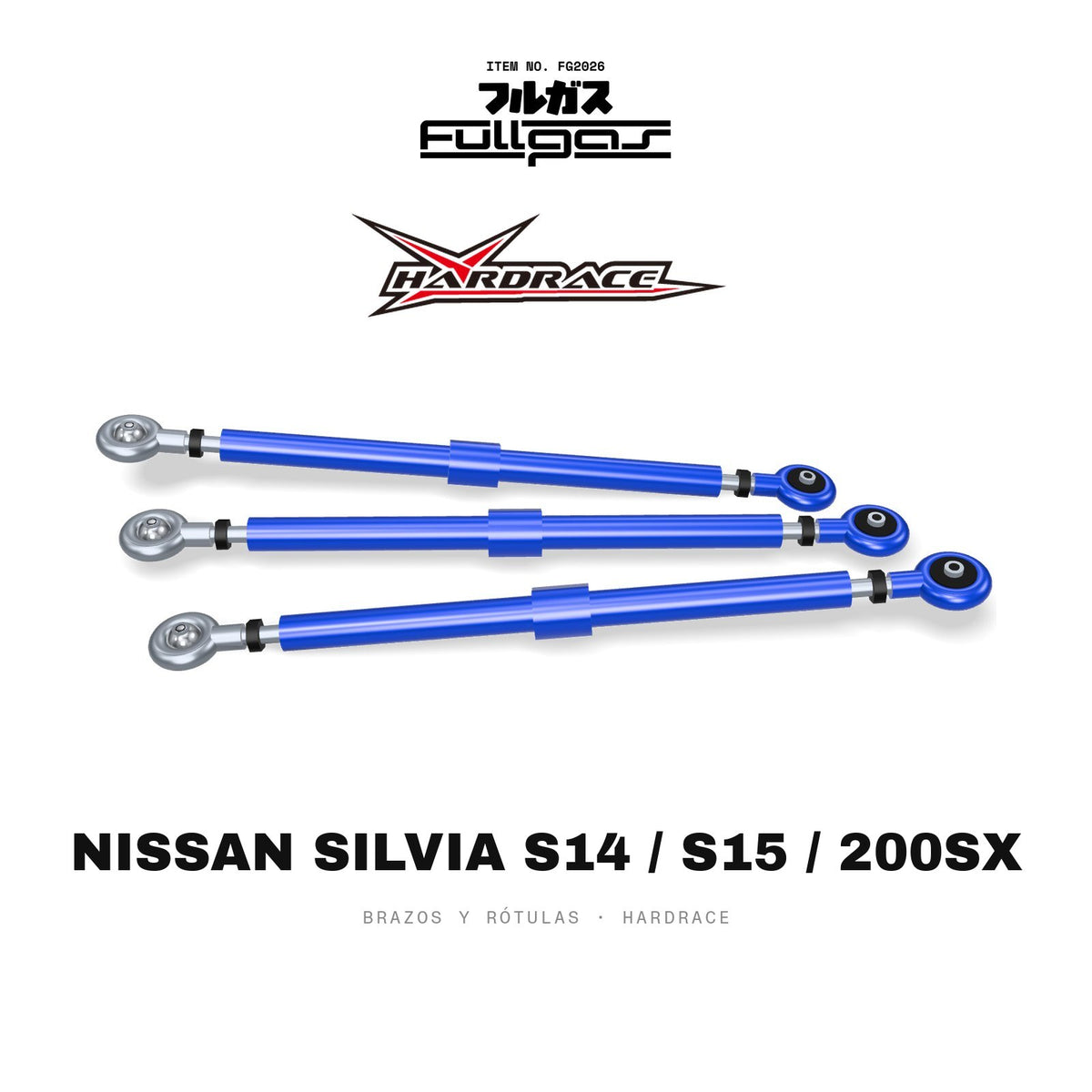 Brazos y rótulas Hardrace Nissan Silvia S14 / S15 / 200SX