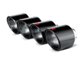 Juego de Colas Akrapovic Carbono Chevrolet Corvette Z06 / ZR1 (C6) – 115 mm