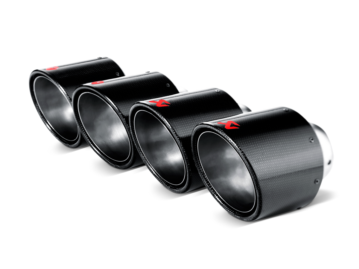 Juego de Colas Akrapovic Carbono Chevrolet Corvette Z06 / ZR1 (C6) – 115 mm