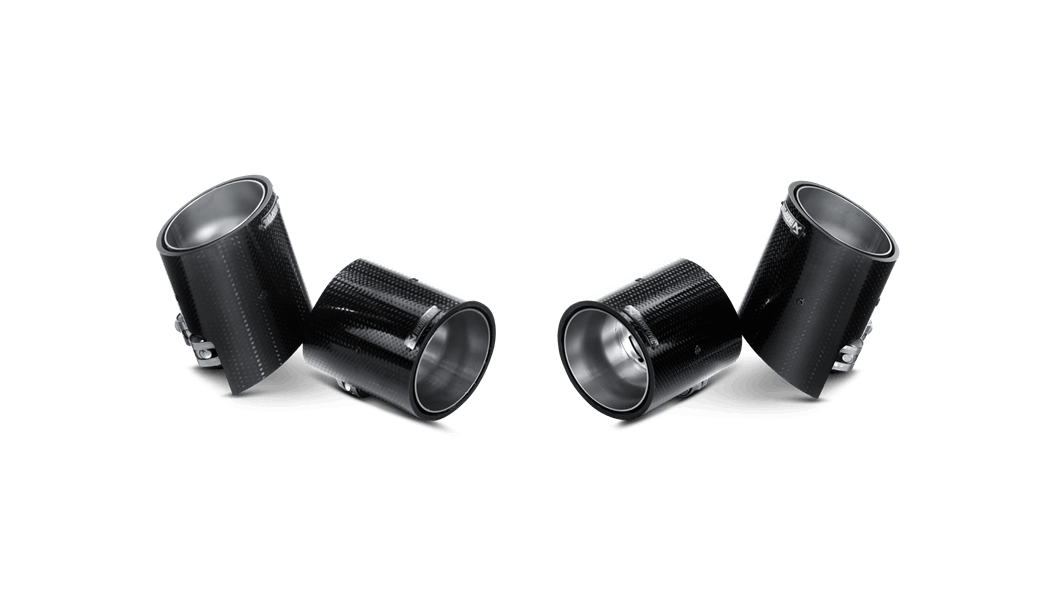 Juego de Colas Akrapovic Carbono BMW Serie 1 M Coupé (E82)