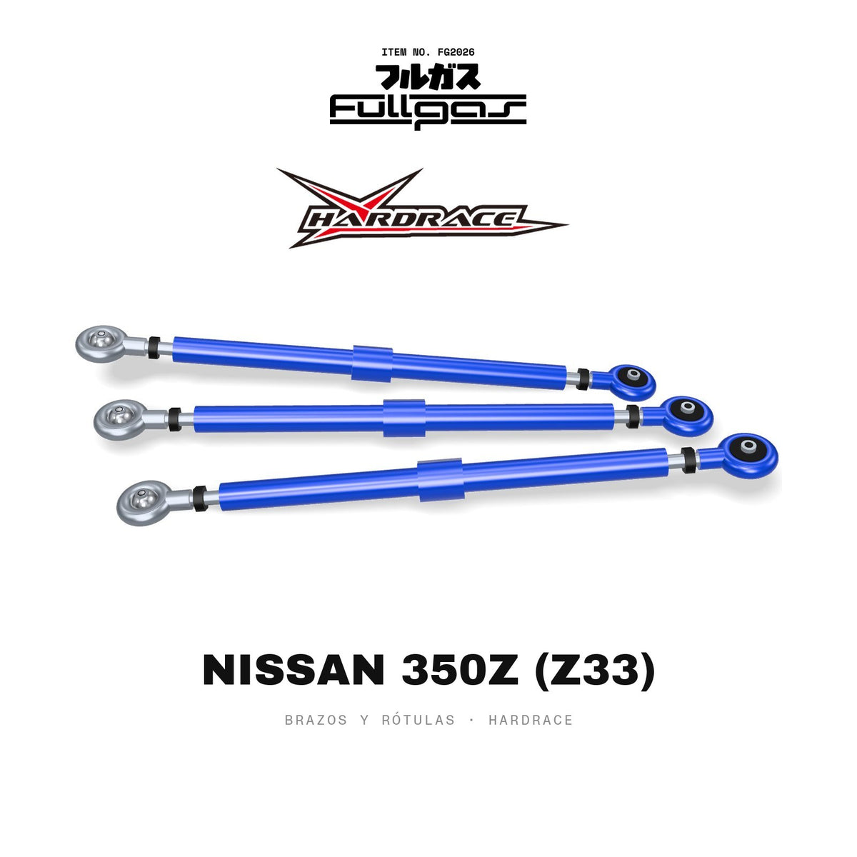 Brazos y rótulas Hardrace Nissan 350Z (Z33)