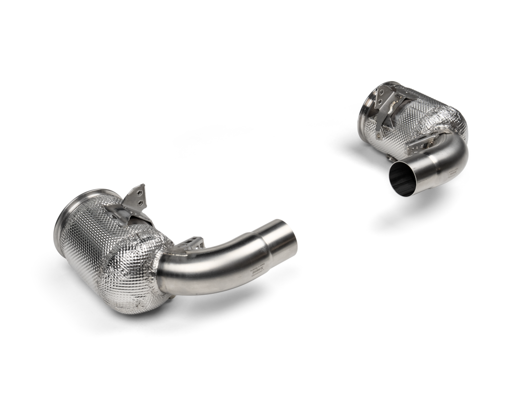 Link Pipe Akrapovic con Catalizador Acero Inoxidable Porsche 911 Carrera / T / S / 4S / Cabriolet / Targa (992.2) OPF/GPF