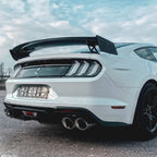 DIFUSOR TRASERO ESTILO GT500 (MUSTANG 18-21, GT, ECOBOOST) - FULL GAS
