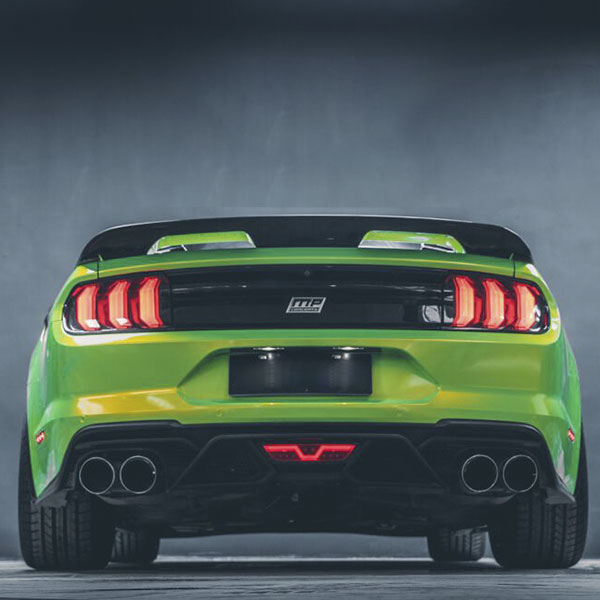 PARACHOQUES TRASERO + DIFUSOR TRASERO ESTILO GT500 (MUSTANG 18-21, GT, ECOBOOST)