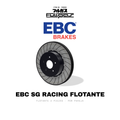 Disco de freno EBC SG Racing flotante (2 piezas)