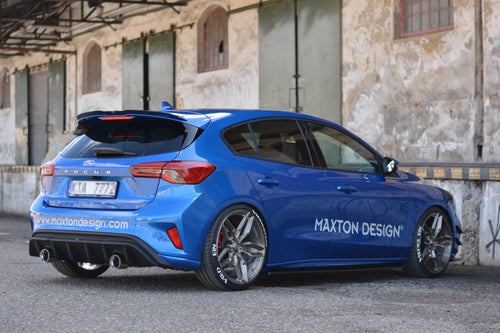 DIFUSOR TRASERO MAXTON EN NEGRO BRILLO PARA FORD FOCUS MK4 ST-LINE - FULL GAS