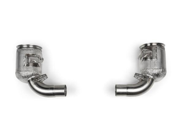 Link Pipe Akrapovic con Catalizador Acero Inoxidable Porsche 911 Carrera / T / S / 4S / Cabriolet / Targa (992.2) OPF/GPF