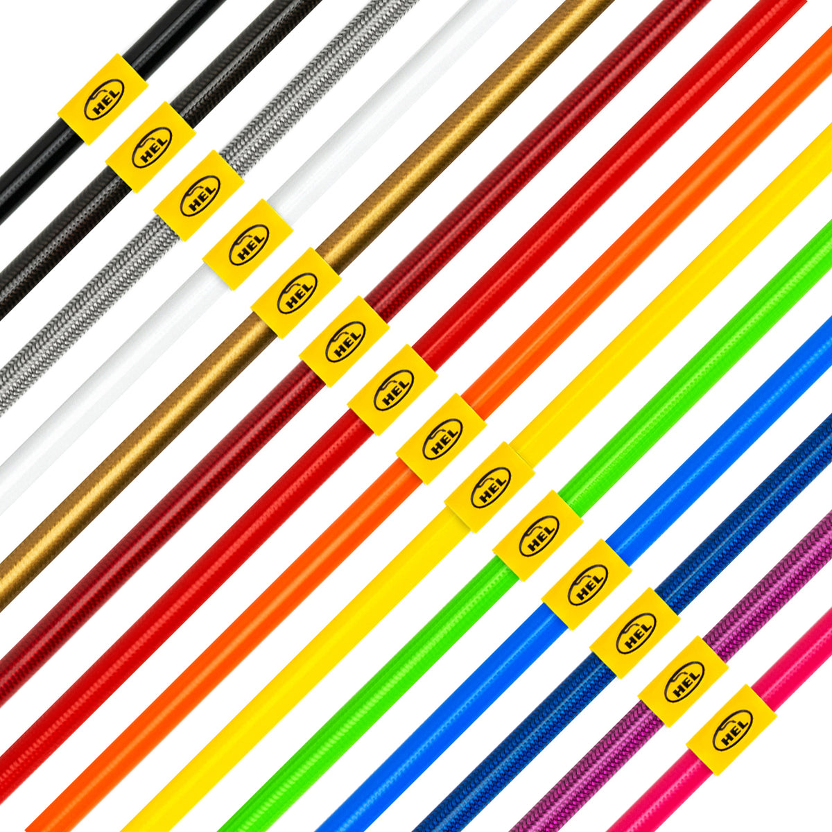 Colores de funda latiguillos HEL VW Golf Mk8