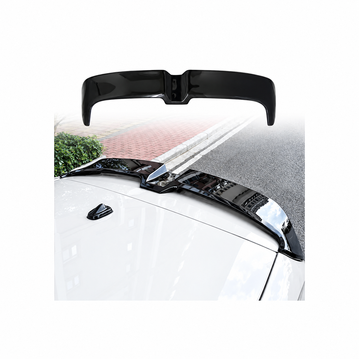Alerón look Oettinger negro brillo Volkswagen Polo 6R / 6C