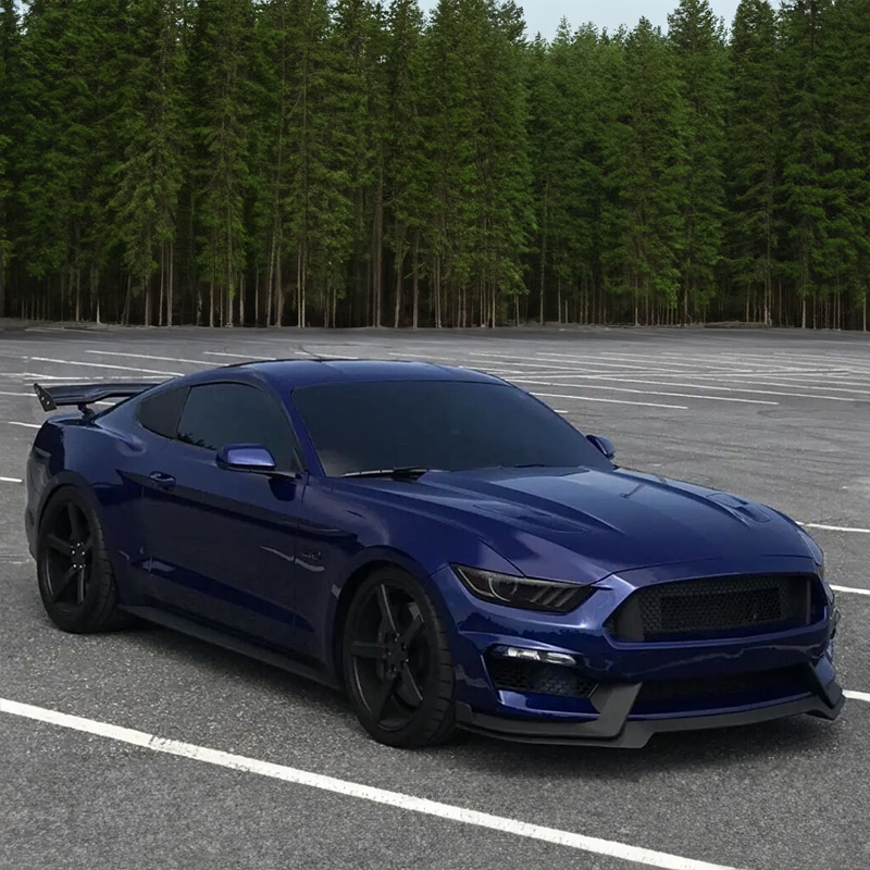 PARACHOQUES DELANTERO ESTILO GT350 (MUSTANG 15-17 ECOBOOST, V6, GT) - FULL GAS