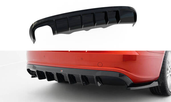 Audi A5 S-Line Sportback 8T Double Exhaust Tailpipe Side Diffuser
