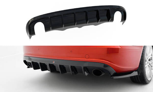 Audi A5 S-Line Sportback 8T Double Exhaust Tailpipe Side Diffuser