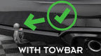 BMW M340i G20 G21 diffuser compatible with towbar