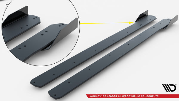 Taloneras Street Pro + Flaps Ford Mustang GT Mk7