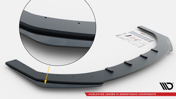 Front Lip Street Pro + Flaps Audi RS6 Avant C6